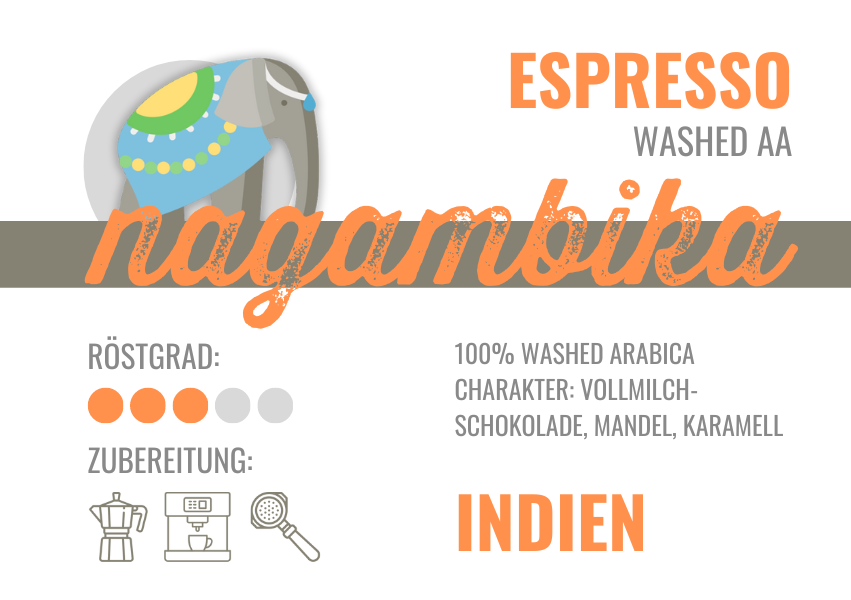Nagambika Estate, unkompliziert & vielseitig, 100% arabica