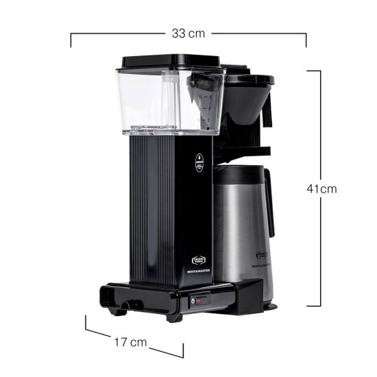 Moccamaster, die handgefertigte Filterkaffeemaschine mit Thermoskanne - carabica - fine coffee culture