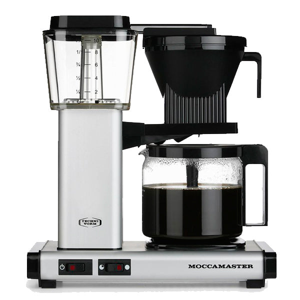 Moccamaster Farbe creme, die handgefertigte Filterkaffeemaschine - carabica - fine coffee culture