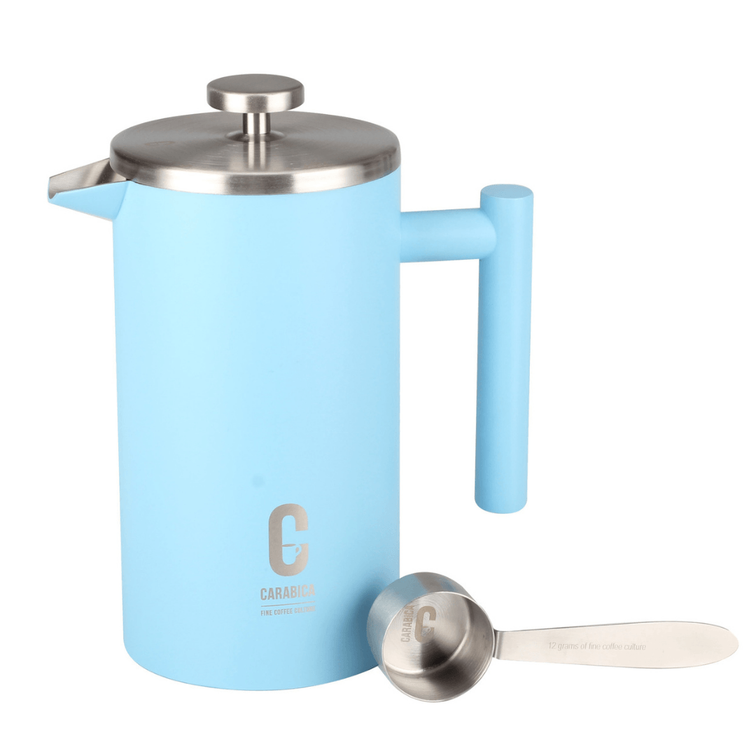 French Press mit Doppelsieb (Edelstahl), Füllmenge 1000ml - carabica - fine coffee culture