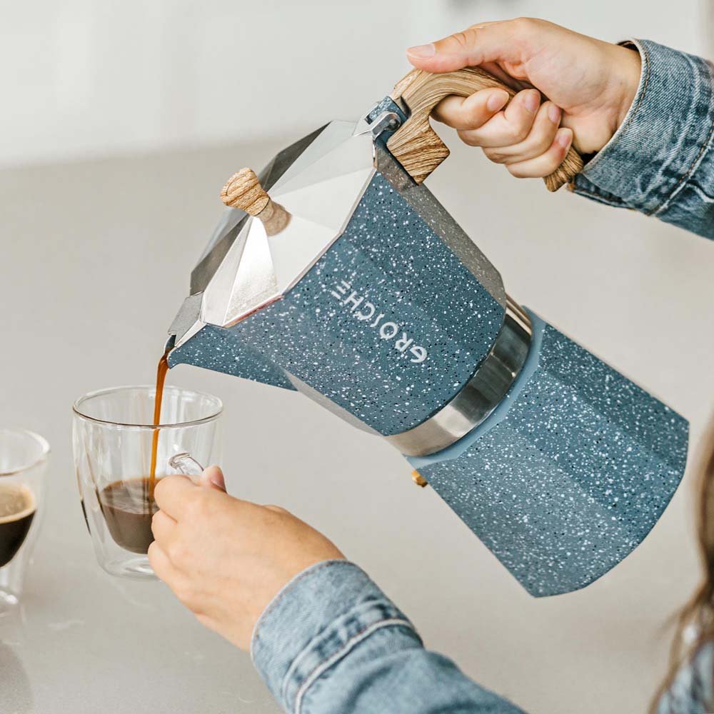 GROSCHE Herdkanne | Moka Pot | 6 Tassen (275ml) - carabica - fine coffee culture