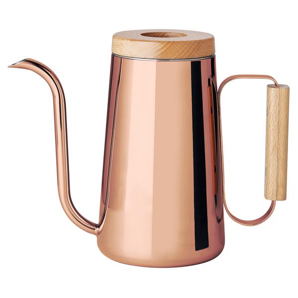 H.A.N.D. Design Wasserkessel im edlen Kupferdesign, 800ml - carabica - fine coffee culture