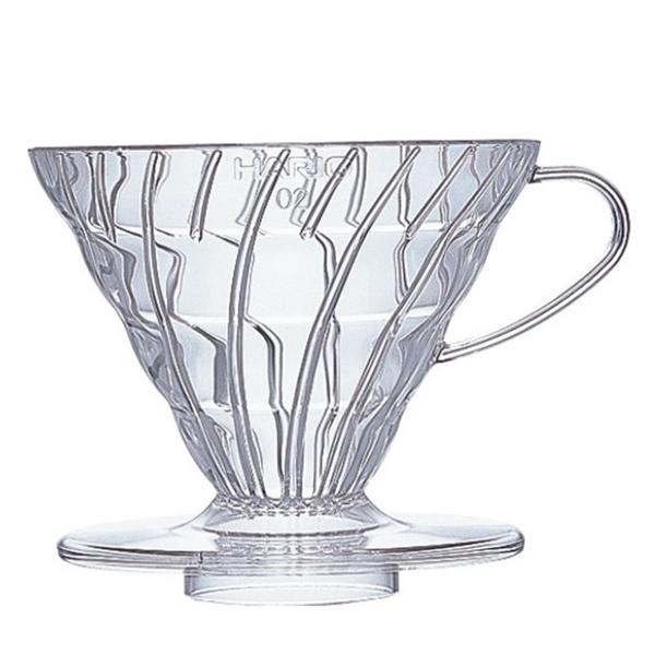 Hario Handfilter aus transparentem, bruchsicherem Plastik - carabica - fine coffee culture