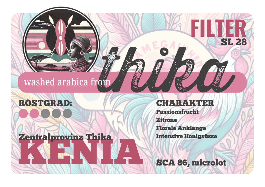 Thika, Kenia, SCA 86, gewaschener Arabica > microlot - carabica - fine coffee culture
