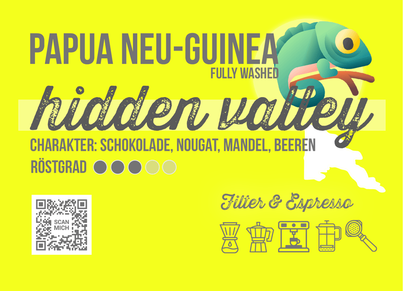 Hidden Valley – 100 % Arabica aus Papua-Neuguinea