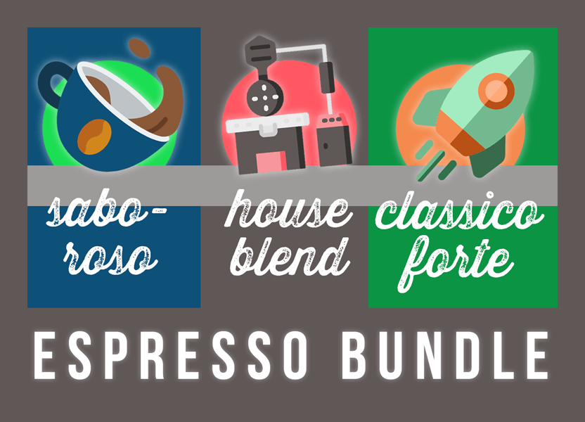Espresso Deluxe Bundle mit 3x 1kg Espresso (Vorteilspreis) - carabica - fine coffee culture