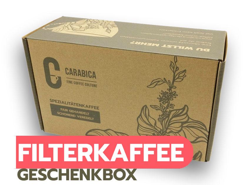Filterkaffee Probier-Set, 3x 125g - carabica - fine coffee culture