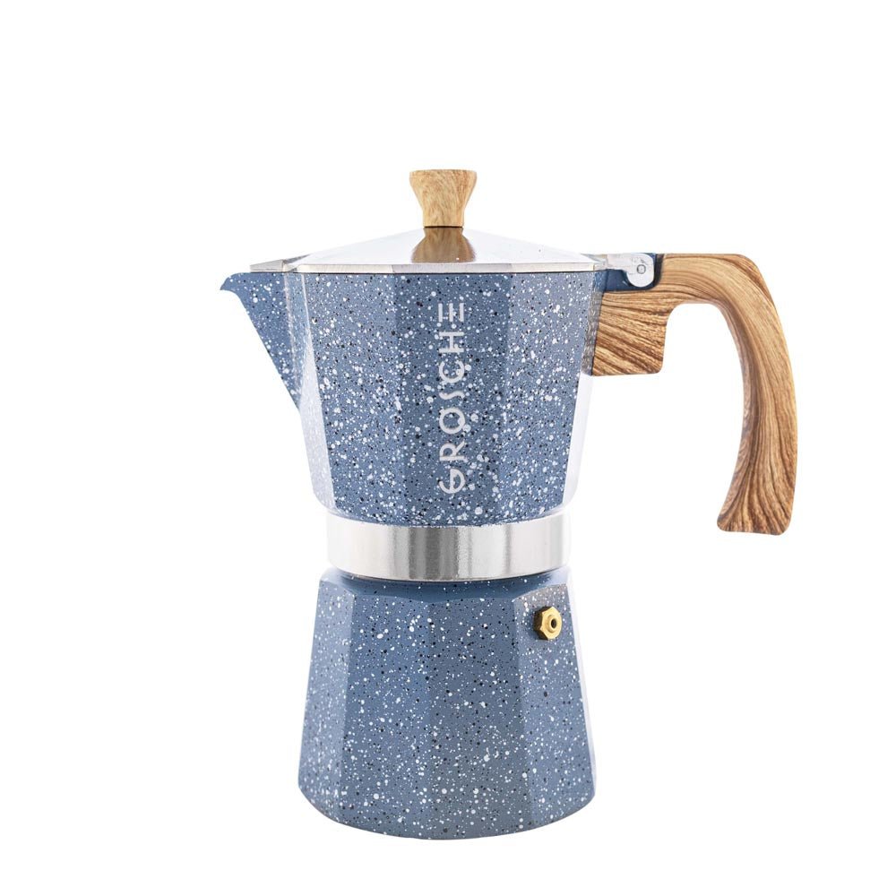 GROSCHE Herdkanne | Moka Pot | 6 Tassen (275ml) - carabica - fine coffee culture
