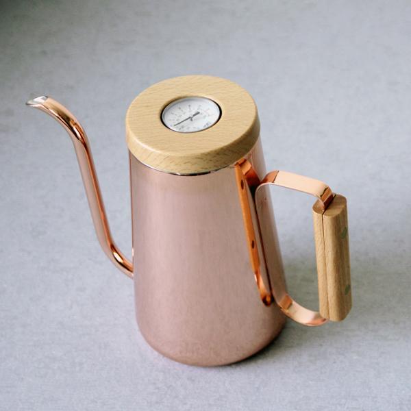 H.A.N.D. Design Wasserkessel im edlen Kupferdesign, 800ml - carabica - fine coffee culture