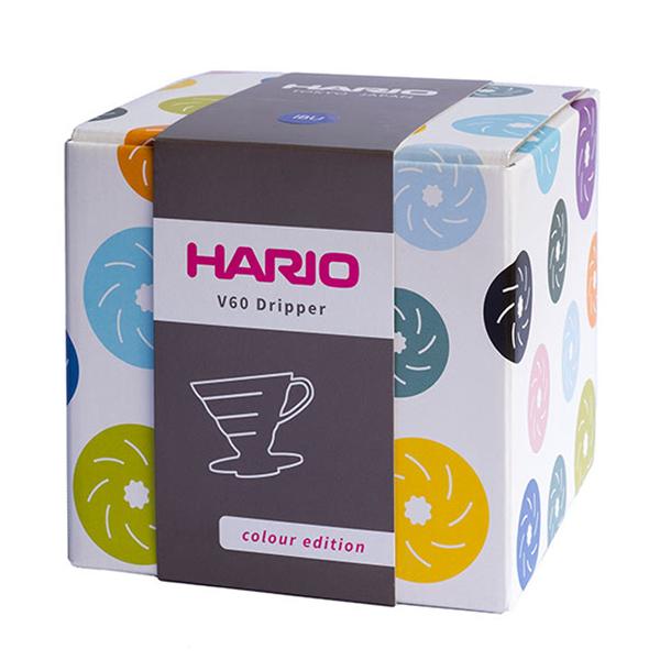 Hario Handfilter aus Porzellan, türkis, Größe 02 für 1-4 Tassen - carabica - fine coffee culture